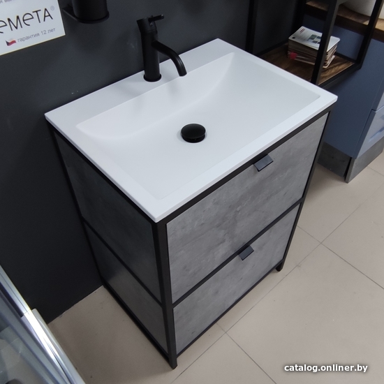 

Sanora Loft Albano Millenium White с умывальником