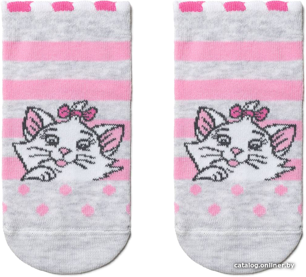 

Носки Conte-kids Disney 450 (р.14, светло-серый/розовый)