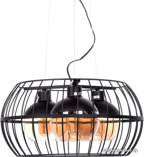 

Подвесная люстра Lumina Deco Optis LDP 11765-3 BK