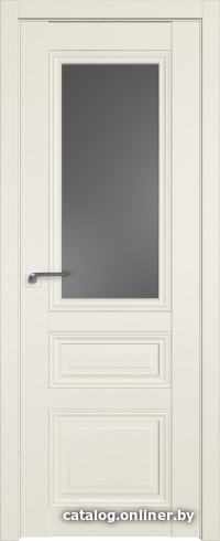 

Межкомнатная дверь ProfilDoors 2.109U 70x200 (магнолия сатинат, стекло графит)