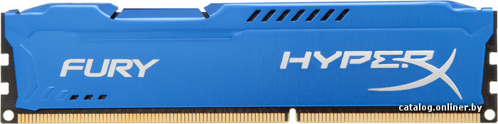 

Оперативная память HyperX Fury Blue 8GB DDR3 PC3-12800 HX316C10F/8