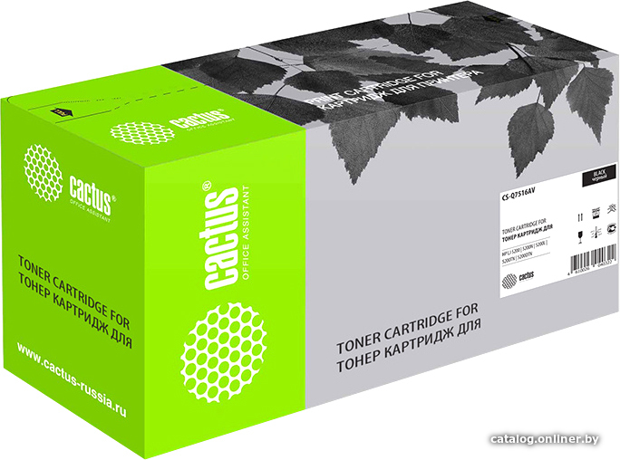 

Картридж CACTUS CS-Q7516AV (аналог HP Q7516A)