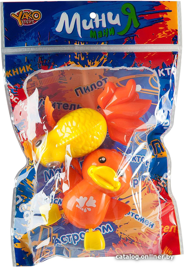 

Набор игрушек для ванной Yako Toys МиниМания В85558