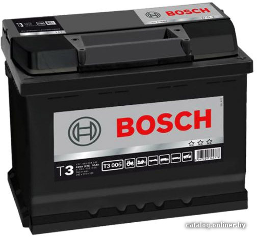 

Автомобильный аккумулятор Bosch T3 005 (555064042) 55 А/ч
