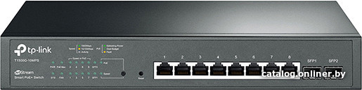

Управляемый коммутатор 2-го уровня TP-Link T1500G-10MPS