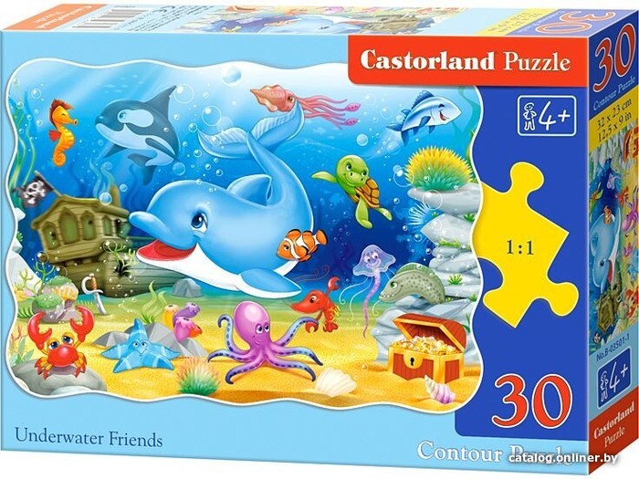 

Мозаика/пазл Castorland Подводные друзья В-03501