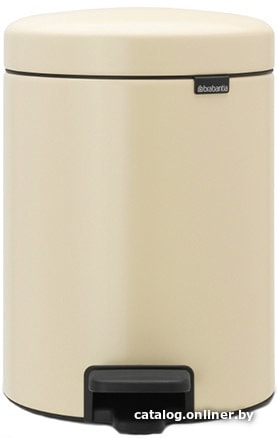 

Мусорное ведро Brabantia Pedal Bin NewIcon 5 л (миндальный)