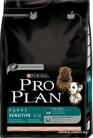 

Сухой корм для собак Pro Plan Puppy Sensitive Salmon & Rice 0.8 кг