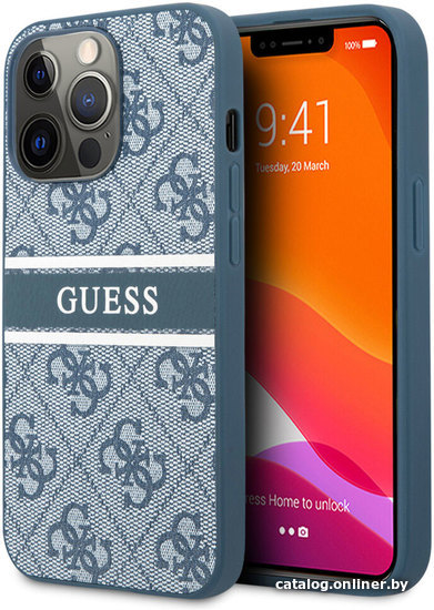 

Чехол для телефона CG Mobile Guess для iPhone 13 Pro GUHCP13L4GDBL