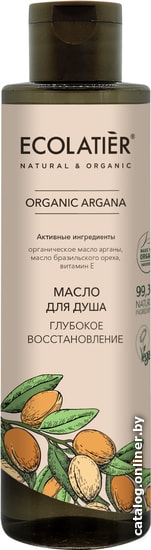 

Ecolatier Масло для душа Green Argana глубокое восстановление 250 мл