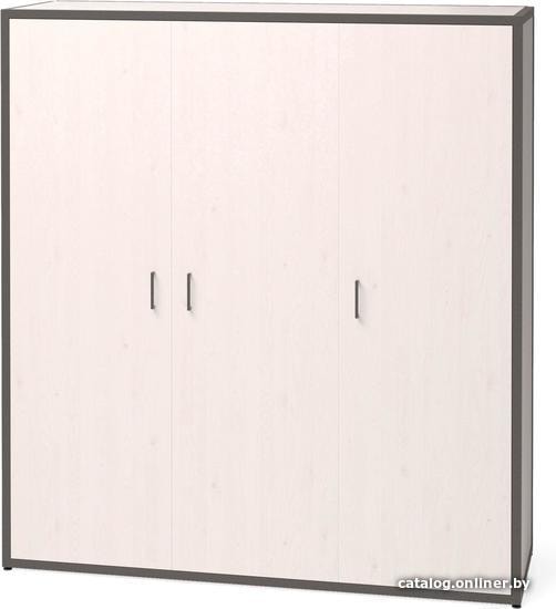 

Шкаф распашной Millwood Neo Loft ML-6 (дуб белый металл/черный)