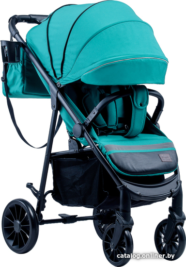 

Коляска прогулочная «книга» Bubago Walker (бирюзовый)