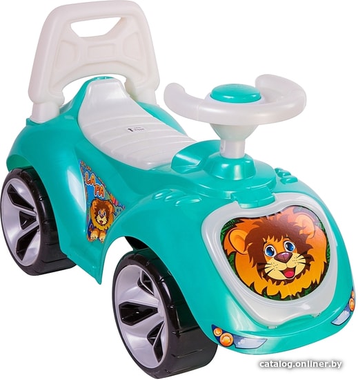 

Каталка Orion Toys Мишка LAPA ОР758 (бирюзовый)