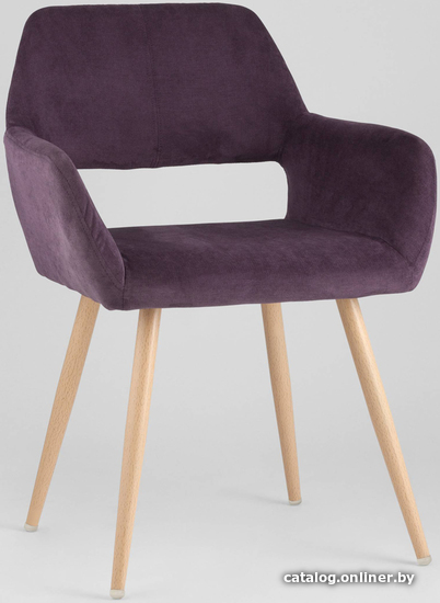 

Стул с подлокотниками Stool Group Кромвель (фиолетовый)