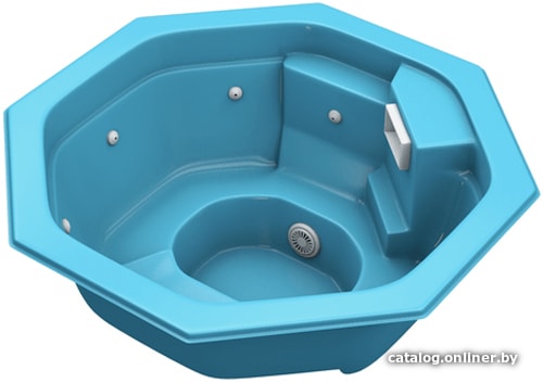 

Композитный бассейн Empire Pools СПА 2 Econom (2x2 м) с джакузи