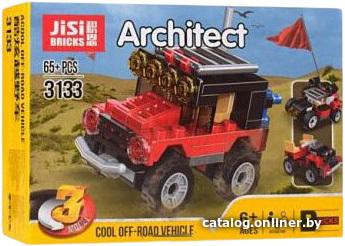 

Конструктор Jisi Bricks Architect 3133 Desert Racers