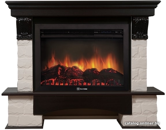 

Портал Firelight Forte 30S (камень белый/шпон темный дуб)