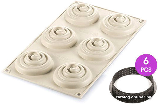 

Мини-формочка Silikomart Mini Tarte Twist 25.273.13.0065
