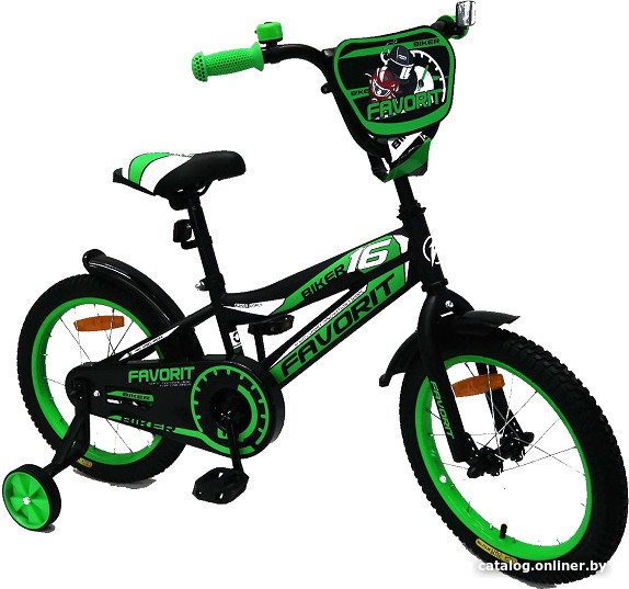 

Детский велосипед Favorit Biker BIK-P16 (зеленый)