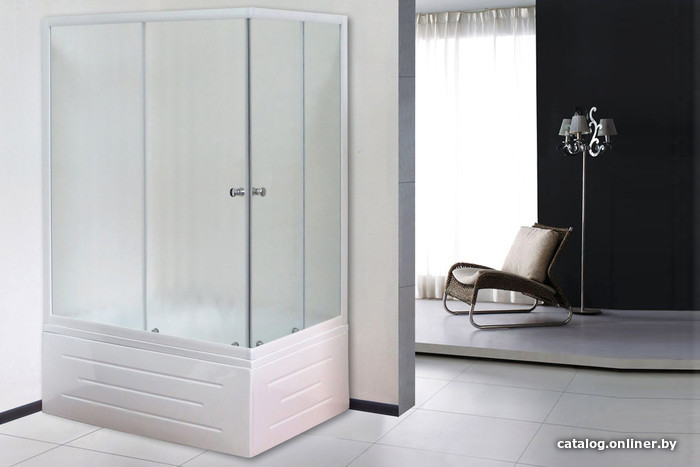 

Душевой уголок Royal Bath RB8120BP-C-L 120x80