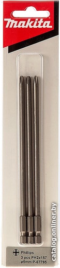 

Набор бит Makita P-67795 (3 предмета)