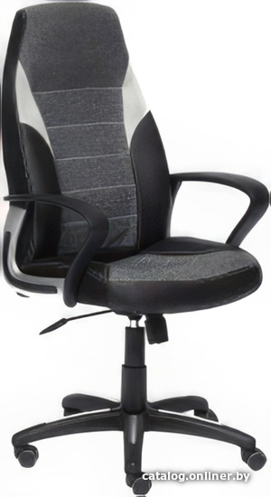 

Кресло TetChair Inter (кожзам/ткань, черный/серый)