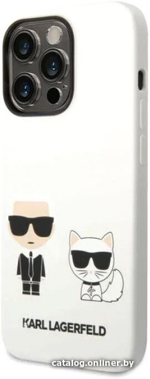 

Чехол для телефона CG Mobile Lagerfeld для iPhone 14 Pro Max KLHCP14XSSKCW