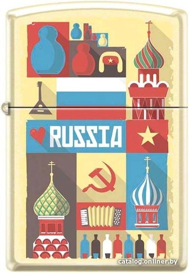 

Зажигалка Zippo 216 Russian Postcard