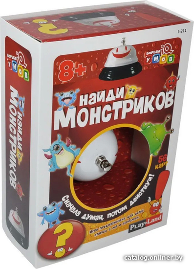 

Детская настольная игра Play Land Найди монстриков L-211