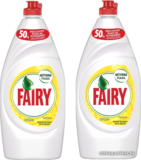 

Средство для мытья посуды Fairy Лимон 2x900 мл