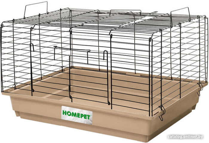

Клетка Homepet №2 81580 (бежевый/черный)
