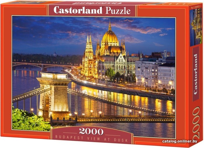 

Пазл Castorland Будапешт в сумерках C-200405