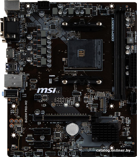 

Материнская плата MSI B450M PRO-M2