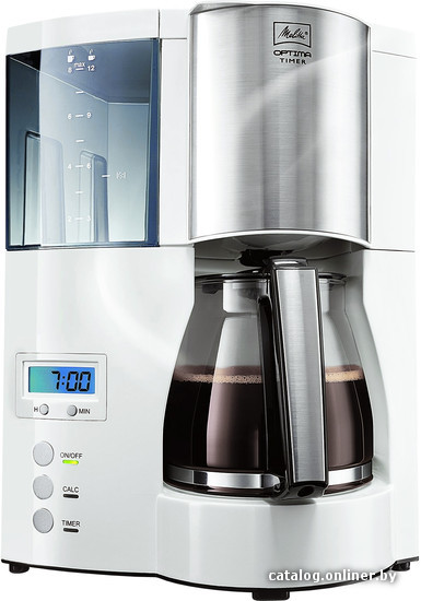 

Капельная кофеварка Melitta Optima Timer 100801 (белый)