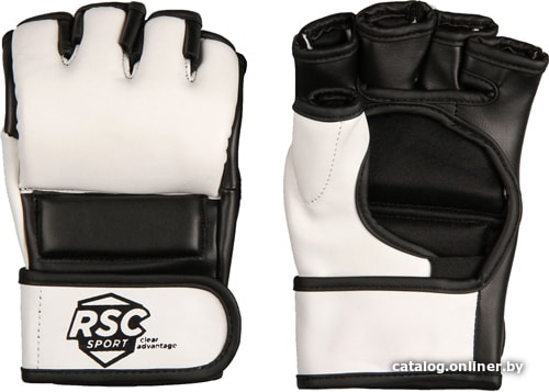 

Перчатки для единоборств RSC Sport BF-MM-4006 S (белый/черный)