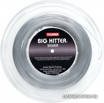 

Струна для теннисной ракетки Tourna Big Hitter Silver BHS-220-125 (серебристый)