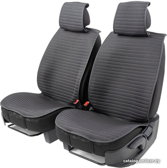 

Накидка на автомобильное сидение Car Performance CUS-1022 BK/GY (лен, черный/серый)