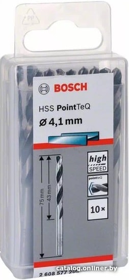 

Набор оснастки Bosch 2608577209 (10 предметов)