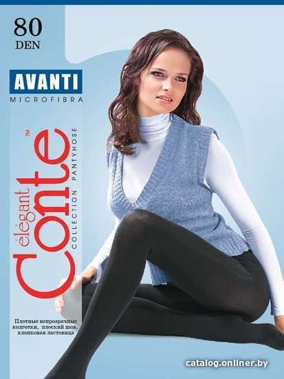 

Колготки Conte Elegant Avanti 80 8С-40СПД (р. 2, nero)