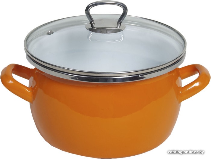

Кастрюля Omelia 1-2430111 (оранж)