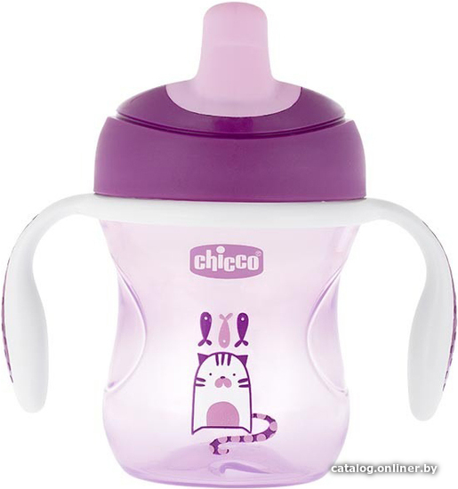 

Поильник Chicco Transition Cup 00006921100000.vl (200 мл, фиолетовый)