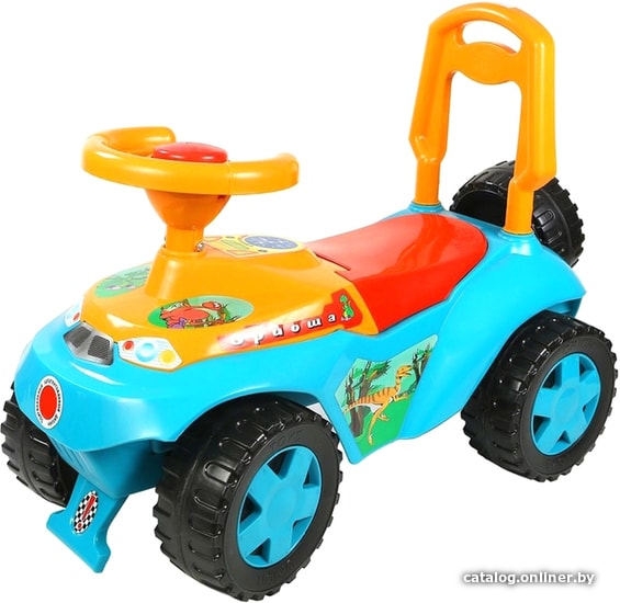 

Каталка Orion Toys Ориоша с музыкальным рулем ОР140 (голубой)
