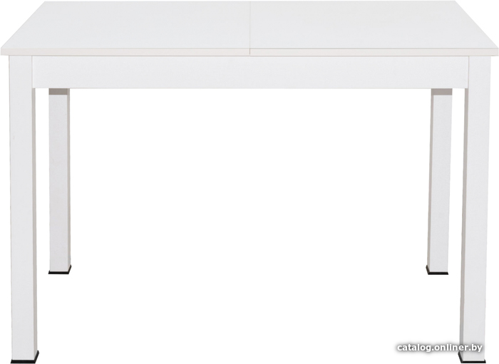 Обеденный стол eligard one соо раздвижной белый матовый