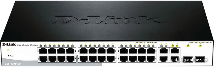 

Настраиваемый коммутатор D-Link DES-1210-28/C1A