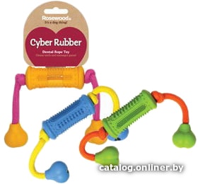 

Игрушка для собак Rosewood Cyber Rubber Roller with Rope 20056 (цвет в ассортименте)
