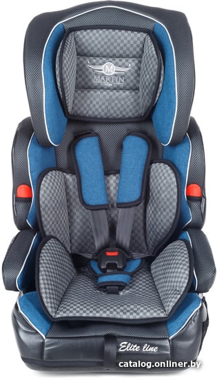 

Детское автокресло Martin Noir Pioneer Elite (steel blue)