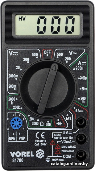 

Мультиметр Vorel 81780