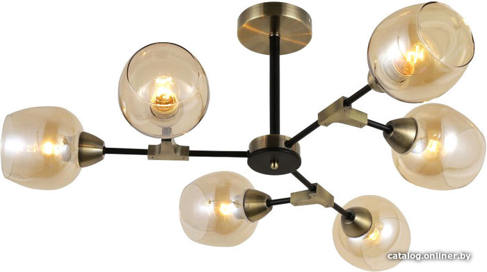 

Люстра средней высоты Sfera-sveta 77334/6 Bronze+Black