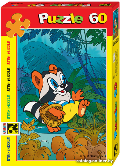 

Пазл Step Puzzle Крошка Енот 81005 (60 эл)