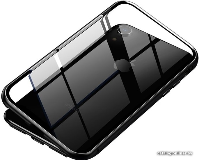 

Чехол для телефона Baseus Magnetite Hardware Case для iPhone XR (черный)